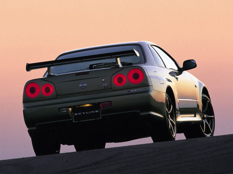 10th Generation Nissan Skyline: 2002 Nissan Skyline GT-R M-Spec Nr Coupe (BNR34) Picture